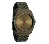 Nixon Mens Time Teller Dark Olive, Olive Time Teller