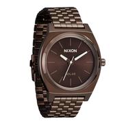 Nixon Mens Time Teller Solar Chocolate/Cappuccino, Chocolate/Cappuccino, OSFM, Time Teller Solar