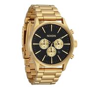 NIXON Sentry Chrono Watch, All Gold / Black
