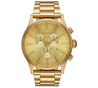 NIXON Sentry Chrono Watch, All Gold, Stainless Steel