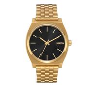 NIXON Time Teller A045 - All Gold/Black Sunray - 100m Water Resistant Men's Analog Fashion Watch (37mm Watch Face, 19.5mm-18mm Stainless Steel Band)