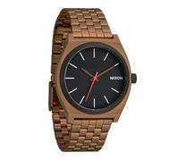 Nixon Time Teller Analogue Quartz Watch, Bronze/Black, Standard Size, Time Display