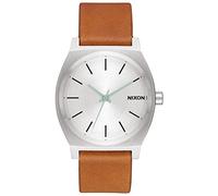 NIXON time Teller Mens Analogue Quartz Watch with Leather Bracelet A0452853