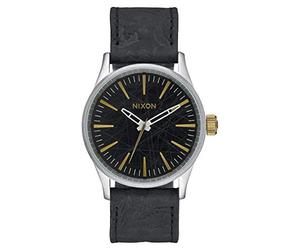 Nixon Unisex Watch Sentry 38 Analogue Quartz Leather A377 - 2222 00