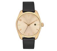 Nixon Unisex's Analogue Japanese Quartz Watch with Leather Strap A1343-2498-00