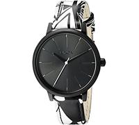 NIXON Women's A1082218-00 Kensington Leather Analog Display Japanese Quartz Multi-Color Watch