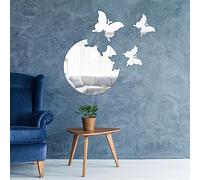 Nixotica 3D Acrylic Mirror Wall Stickers,Butterfly Shaped Mirror Wall Stickers,Removable Diy Living om Modern Wall Stickers Bedroom