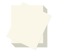 NIXRET 60 Sheets Ivory Card A4 250gsm, Ivory Cream a4 Coloured Paper, Making for Craft Projects, DIY Cards, Invitations, and Scrapbooking