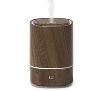 Nixtrve Essential Oil Diffuser, 125ml Aromatherapy Diffuser, Ultrasonic Diffusers for Essential Oils, Cool Mist Humidifier with 7-Color LED Lights, Auto Shut-Off Function, for Office and Home (Walnut)