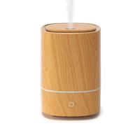 Nixtrve Essential Oil Diffuser, 125ml Aromatherapy Diffuser, Ultrasonic Diffusers for Essential Oils, Cool Mist Humidifier with 7-Color LED Lights, Auto Shut-Off Function, for Office and Home(Maple)