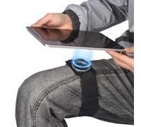 Niyanghome Magnetic Pilot Kneeboard for Smartphone, kneeboard Aviation for Tablets, Universal Pilot Magic Knee Board with Adjustable Length Elastic Strap