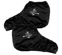 NIYANGLE 1 Pair Black Ice Skate Blade Guards Made of Sturdy Polyester with Practical Extra Support for Figure Skates for Skating and Roller Skating Protection