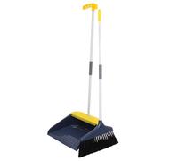 NIYANGLE 1 Set Ergonomic Broom and Dustpan Set for Home Cleaning Soft Bristle Sweeping Tool with Wind Dustpan for Household Cleaning Supplies