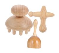NIYANGLE 1 Set Wooden Body Massage Tools Manual Sculpting Massager for Deep Relaxation for Home Use Durable Easy to Operate Friends and Loved Ones