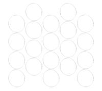 NIYANGLE 10 Pair Oversized Hoop Earrings Large Round Circle Jewelry for Women Versatile for Weddings Parties Everyday Wear Lightweight Elegant Design