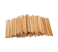 NIYANGLE 100 Reeds 20 cm Nesting Sleeves for Wild Bees Bee Hotel Refill Pack Natural Nesting Tubes for Garden Pollination Beekeeping Supplies