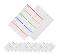 NIYANGLE 100 Sheets Removable Freezer Food Labels for Jars and Containers Strong Adhesive Date Stickers for Kitchen Pantry Storage Clear Cold Storage Compatible Meal Organizing Tags