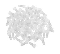 NIYANGLE 1000pcs Nylon Electrical Wire Connector End Caps, Pp Plastic Quick Crimp Terminal Caps for Automotive and Home Electrical Repairs, High Temperature Resistant Wire Terminals