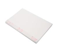 NIYANGLE 100pcs Chinese Japanese Calligraphy Xuan Paper Rice Paper for Brush Ink Writing Painting with Fine Absorbency and Precision Ink Control Suitable for Calligraphy Practice and Art