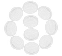 NIYANGLE 100pcs Disposable Lash Glue Holder Tray for Eyelash Extensions Spill-resistant Adhesive Organizer with Ergonomic Design Lightweight Portable Lash Glue Palette for Salon and Mobile