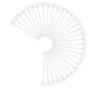 NIYANGLE 100pcs Heart-shaped Plastic Card Holders Wedding Floral Bouquet Clips for Table Numbers Place Cards and Party Decorations Suitable for Valentine S Day and Anniversaries