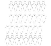 NIYANGLE 100pcs Metal Ceiling Hooks with Smooth Texture Efficient Steel Ceiling Hook Clips and Wedding Venues
