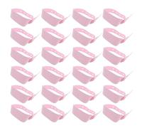 NIYANGLE 100pcs Pink Hospital Wristbands for Adults, Disposable Patient Identification Medical ID Bracelets, Safety Admission Bands for Hospital and Event Use
