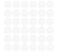 NIYANGLE 100pcs Reusable Rubber Bottle Stoppers Plugs Threaded Leakproof Design for Essential Oil and Aromatherapy Bottles, Caps Suitable for Office and Spa Use