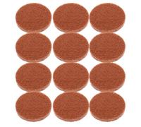 NIYANGLE 100pcs round Cotton Diffuser Pads Aroma Pendant Refill Pads Brown Cotton Odour Neutralising Simple Installation for Car and Home