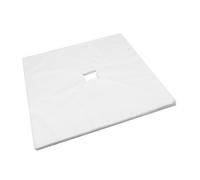 NIYANGLE 100sheets Face Rest Covers for Massage Tables Ergonomic Non-Woven Face Pads for Salons and Spas Easy Storage and -Term Use