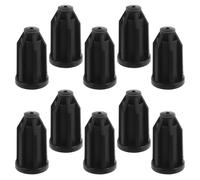 NIYANGLE 10pcs 25mm Diameter Caster Socket Sleeves Furniture Stem Insert Replacement for Swivel Castor Wheels and Chair Feet Mounting