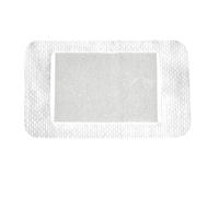 NIYANGLE 10PCS 7x6cm Non-Woven Adhesive Wound Dressing Breathable and Comfortable Bandages for Large Wounds Medical Use Sterile and Low Allergy