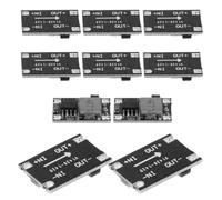 NIYANGLE 10pcs Adjustable Voltage Regulator Power Module Buck Converter Mini Dc-dc Board with Overload Protection Lightweight Metal Design for Bulk Assembly and Prototyping