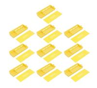 NIYANGLE 10pcs Beekeeping Queen Cage Box Set Bee Tool Rearing Case for Hive Management Apiary Supplies in Beekeeping