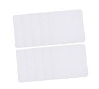 NIYANGLE 10pcs Cotton Gauze Handkerchief Double-Layer Feeding Towel Nursing Towel Handkerchief Makeup Remover for Care