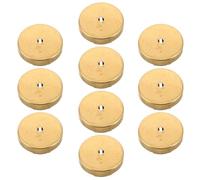 NIYANGLE 10pcs Golden Shirt Button Covers with Flip-top Mechanism, Brass Material, No-sew DIY Embellishment for Blouses and Dress Shirts, Suitable for Weddings and Everyday Wear