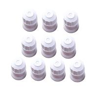 NIYANGLE 10pcs Porcelain Screw Light Holders Pendant Lamp Bases for Vintage DIY Lighting Fixtures Heat Resistant Lamp Sockets for Kitchen Bedroom Restaurant Decor