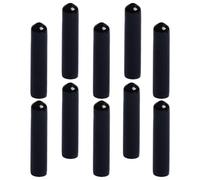 NIYANGLE 10pcs Rubber Pourer Caps with Long Round Head for Liquor Bottles, Small Dustproof Pour Spout Covers, Bar Wine Bottle Pourer Covers for Home and Party Use