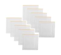 NIYANGLE 10pcs Self-adhesive Castor Oil Packs for Belly Button and Knees Disposable Anti-leakage Massage Pads with High Absorption Technology Portable Spa Wraps for Oil Retention and