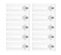 NIYANGLE 10pcs Supermarket Shelf Pusher Auto-push Snack Pusher Plastic Display Rack Efficient Shelf Management Continuous Product Availability Retail Store Use