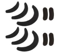 NIYANGLE 10pcs Volume Boost Styling Tool Hair Bumps for Women Insert Pads Volume Hair Clip DIY Bun Maker for Home and Travel Use