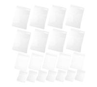 NIYANGLE 120pcs Clear PVC Jewelry Bags Self-sealing Pouches for Necklace Organizer Oxidation Protection Secure Closure for Efficient Jewelry Storage