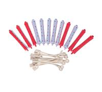 NIYANGLE 12pcs Cold Wave Perm Rods for Women Flexible Hair Curling Rollers for Home and Salon Safe and Reliable Hairdressing Tools for Lasting Curls Grey Blue Red