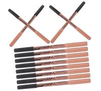 NIYANGLE 12pcs Dual-ended Eyebrow and Concealer Pencils Makeup Kit for Women, Brown and Black Shades, Natural Tone Eye Liner Set for Precise Brows and Coverage