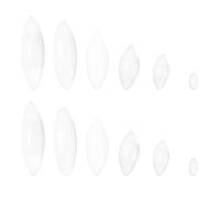 NIYANGLE 12pcs Magnetic Stir Bars Set Ptfe Mini Stirrer Bars Cylinder Rods Sizes (a3*6mm to Size 10 * 30mm) for Laboratory Magnetic Mixer Scientific Experiments