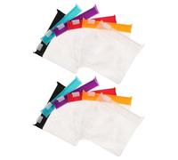 NIYANGLE 12pcs Medicine Bags: Waterproof Zippered Pills Pouches for Travel - Oilproof Medication Organizer for Home and Outdoor Use