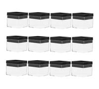NIYANGLE 12pcs Mineral Specimen Display Boxes Specimen Storage Box for Collecting and Displaying Crystals and Minerals