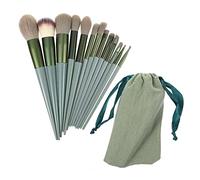 NIYANGLE 13pcs Cosmetic Brush Set for Women Soft Fibers Makeup Brushes for Face Eye and Lip Application for Finish and Easy Cleaning Addition to Your Makeup Kit