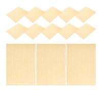 NIYANGLE 15 Sheets Ultra-thin A5 Ash Wood Veneer Planks for DIY Dollhouse Flooring, Miniature Diorama Building Supplies, Tiny Home Decoration Materials for Architecture Models