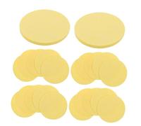 NIYANGLE 150pcs Compressed Facial Cleansing Sponges Natural Cellulose Makeup Removal Gentle Exfoliating Round Pads for Spa Skincare Travel Friendly Space Saving Design